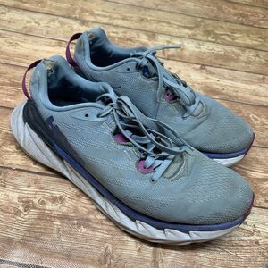 Hoka One One Shoes Women Light Blue Running Sneakers Training Elevon 2 - Sz 7.5